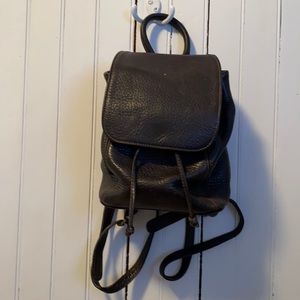 Coach Sonoma Mini Leather Backpack Vintage Brown